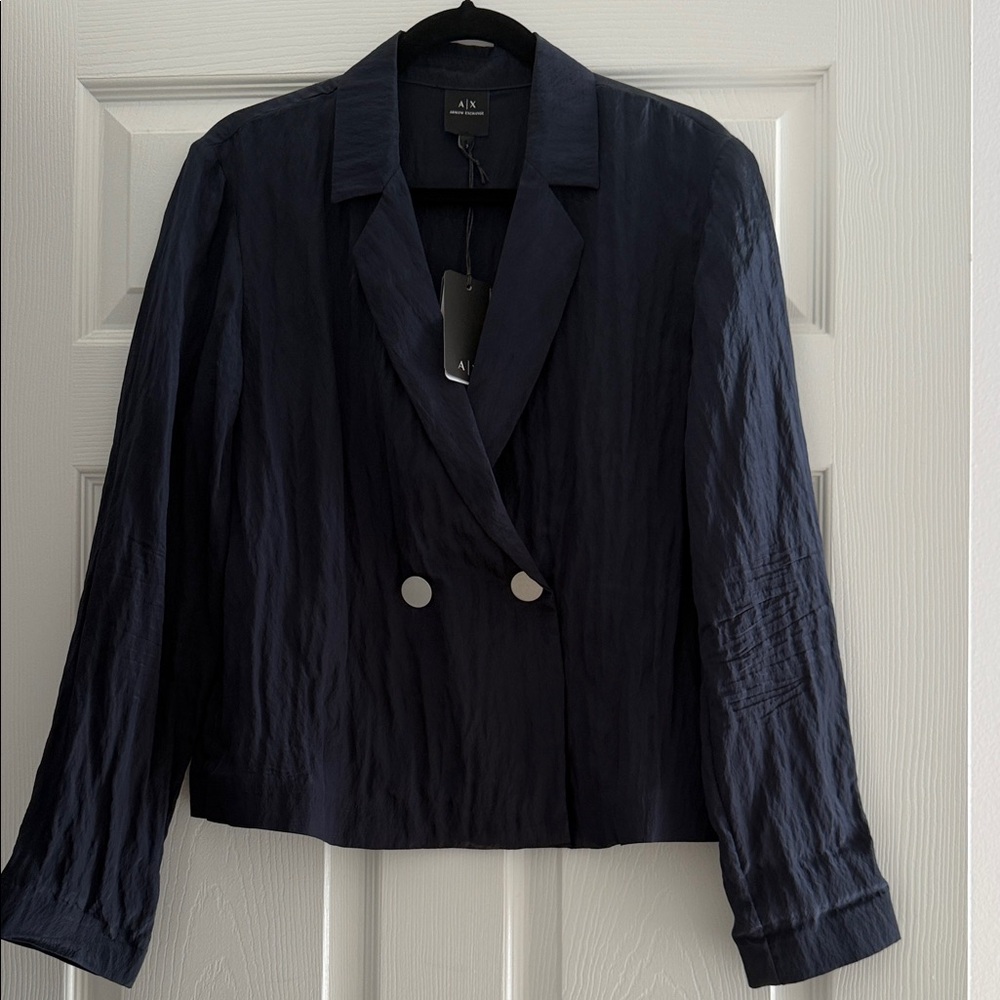 Armani Exchange Midnight Blue Blazer